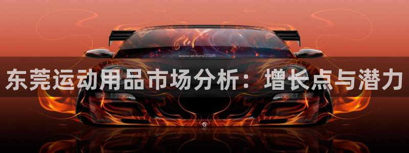 fb体育注册：东莞运动用品市场分析：增长点与潜力